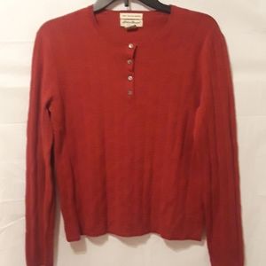 Eddie Bauer 100% wool Sweater